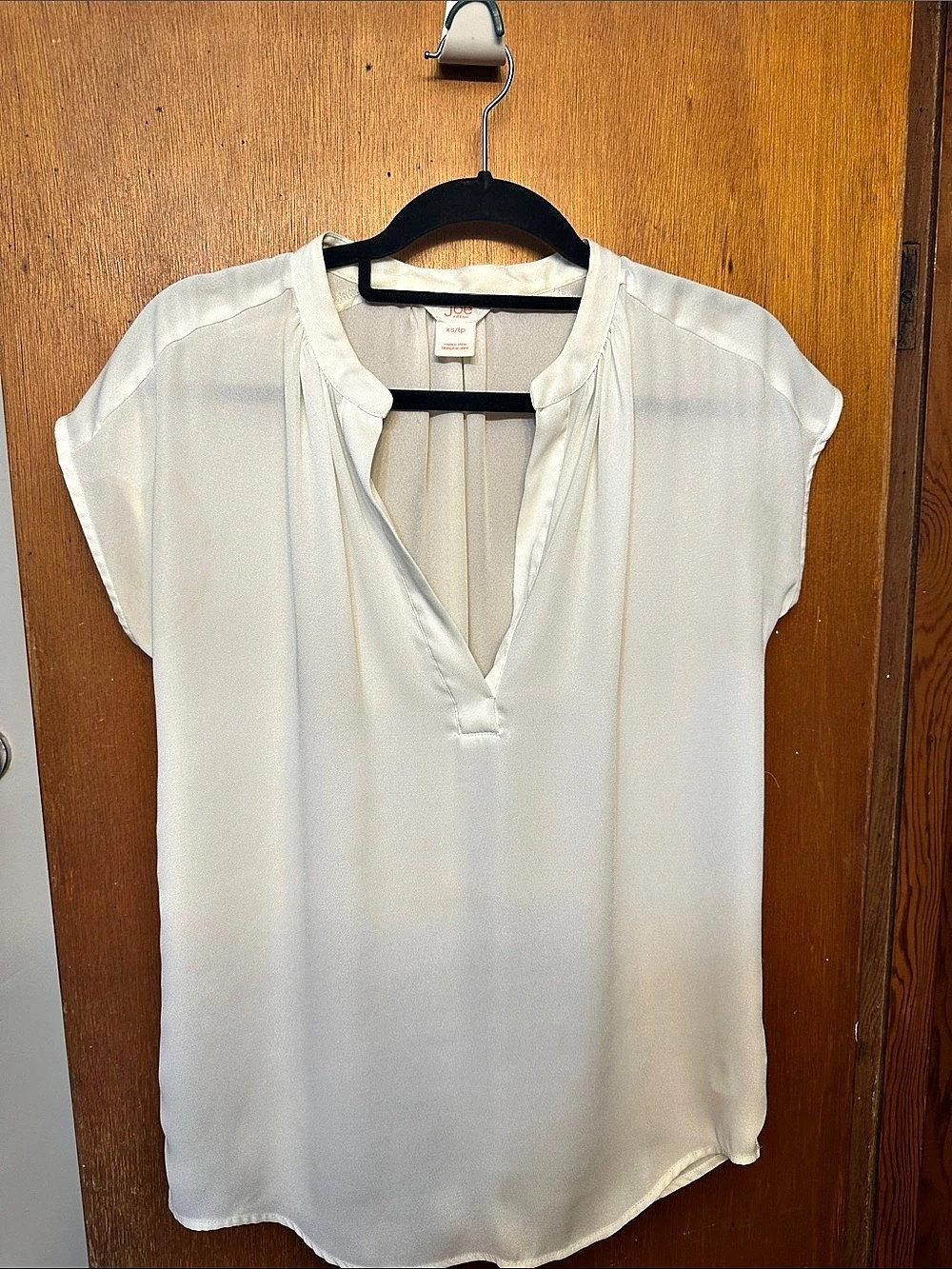 Joe Fresh White Blouse Size XS Like New